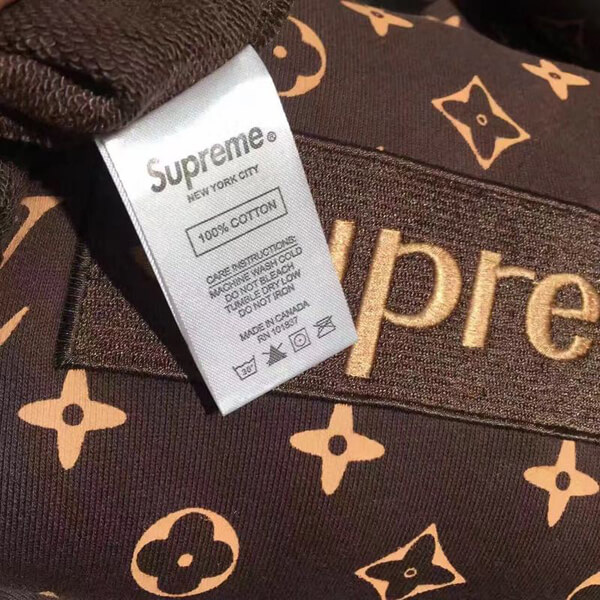 シュプリーム ヴィトン パーカー 偽物 Vuitton supreme ボックス ロゴ パーカー