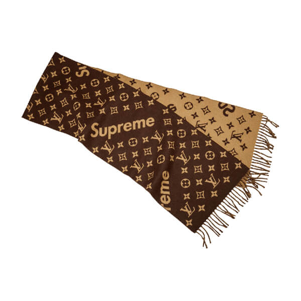 ルイ ヴィトン マフラー コピー Supreme Vuitton Monogram スカーフ