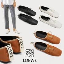 ロエベ レースアップ シューズ コピー LOEWE新作！国内即完売 ソフトダービー Soft Derby 453.29.672/453.29.673