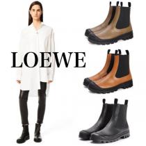 新作 ロエベ CHELSEA BOOT コピーカーフ サイドゴアブーツ 選べる3色 L815S05X05