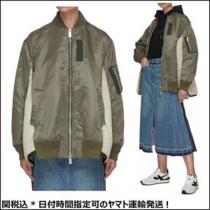 SACAI サイドボア切替MA-1偽物ボンバージャケット