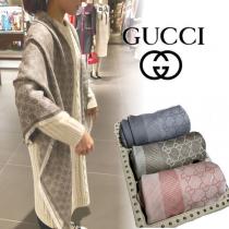 【GUCCI】GG 大判シルクストール 偽物 大人気！1枚あると便利