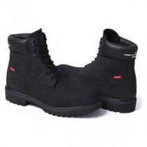 シュプリーム 靴 偽物 Supreme Timberland 6" Boot x Comme des Garcons Black