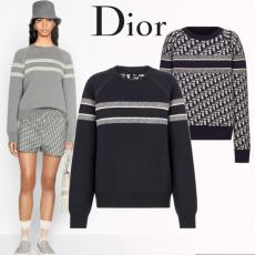 21Cruise/新作◇Dior 偽物 リバーシブルセーター オブリークコットン 054S55AM055