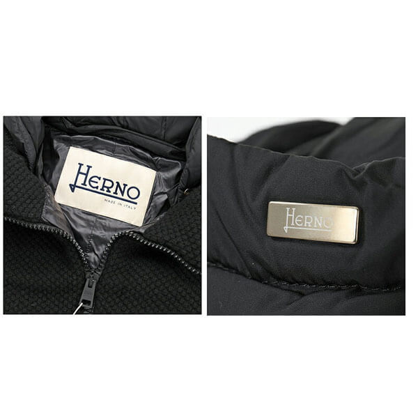 HERNO★スーパーコピーウール切替 PADDED COAT PI0822D｜Black PI0822D 33220