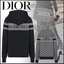 ディオー Dior Oblique カシミア リバーシブル パーカー コピー メンズも着れる