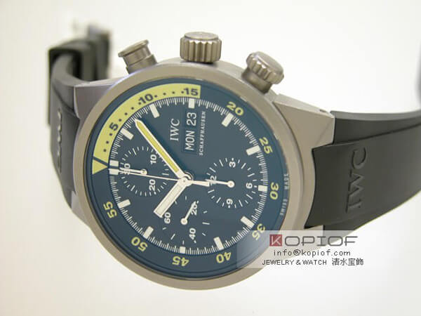 IWC アクアタイマー スーパーコピーIW371918 クロノグラフ ラバー ブラック