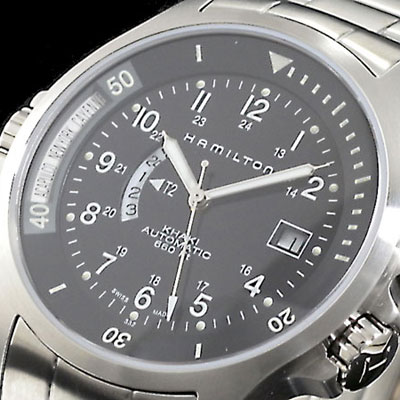 ハミルトン カーキ スーパーコピーメンズ カーキ ネイビー GMT KHAKI NAVY GMT H77615133