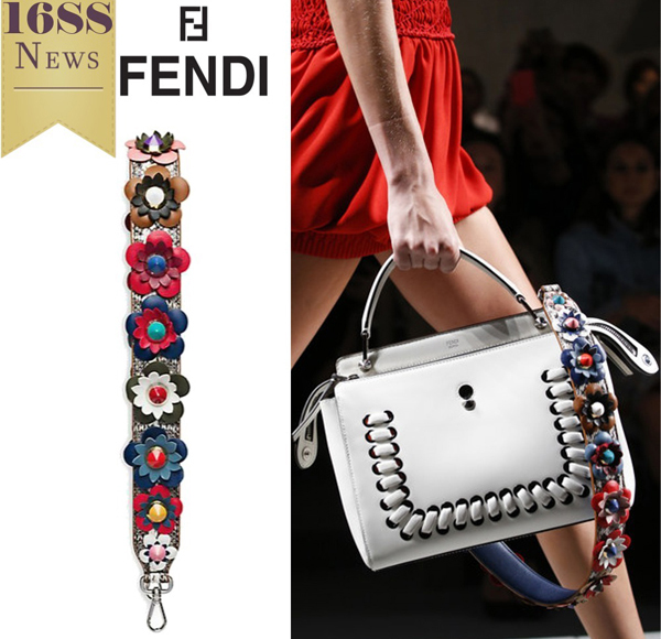 フェンディ バッグFENDI 2016新作イントレチャート DOTCOM クラッチ付き 3WAY