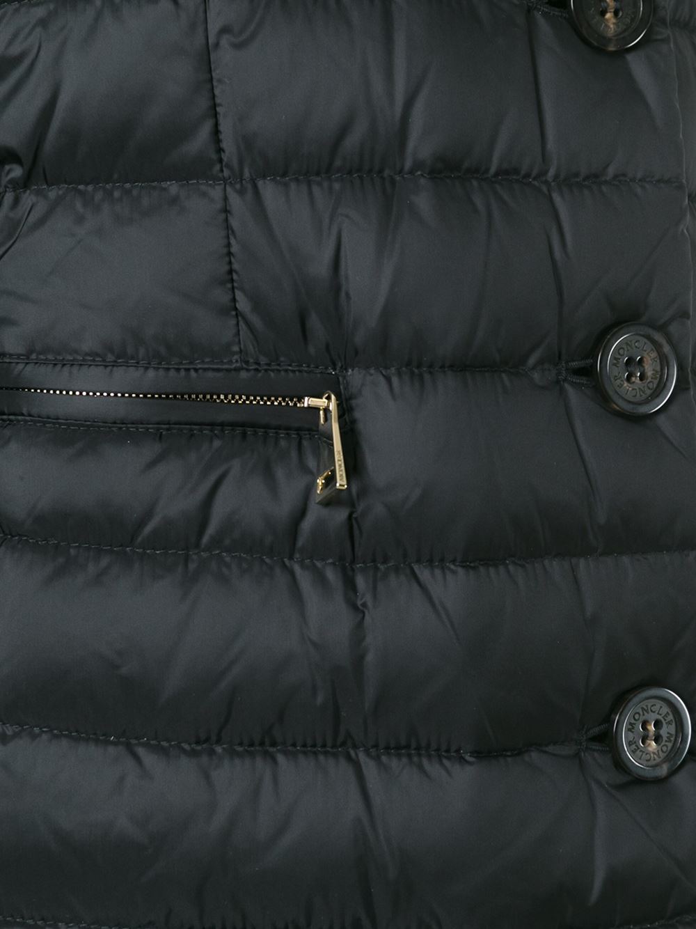 モンクレール ダウン レディースMONCLER Anjony ダウンコート ブラック