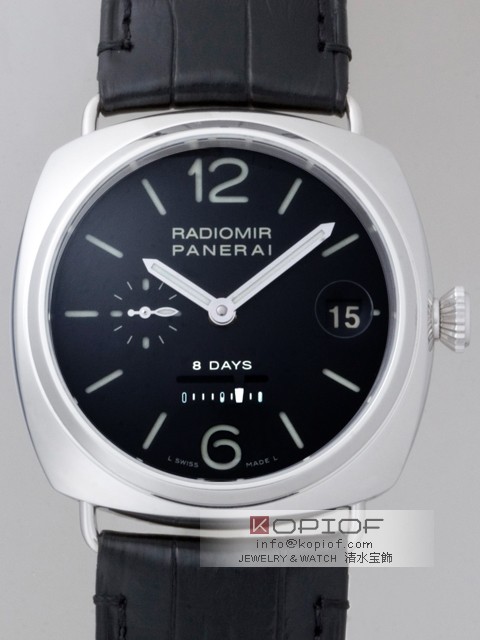 パネライ ラジオミール スーパーコピー8DAYS PAM00268 45mm ブラック