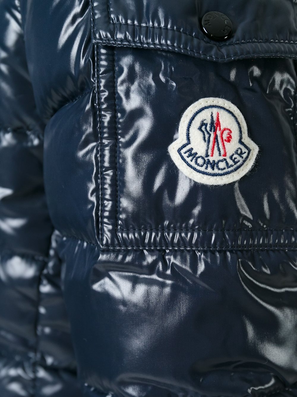 モンクレール ダウン レディースMONCLER Bady ダウンジャケット ネイビー