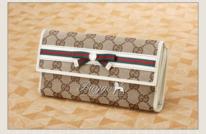 グッチ 財布 スーパーコピーGUCCI 二つ折長財布 256998 FAFXG 9771 GGキャンバス×レザー(ベージュ/グレイッシュパープル)