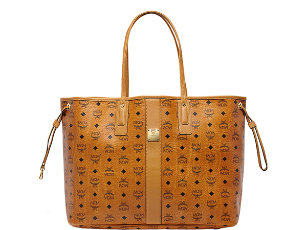 MCM リュック コピーMWP5SVI21CO001 リュック SHOPPER PROJECT VISETOS ショッパープロジェクトヴィセトス リバーシブルショルダーバックラージ COGNAC コニャック