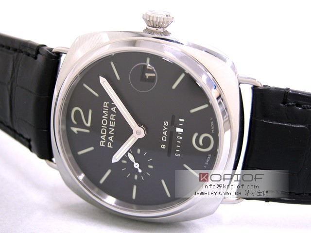 パネライ ラジオミール スーパーコピー8DAYS PAM00268 45mm ブラック