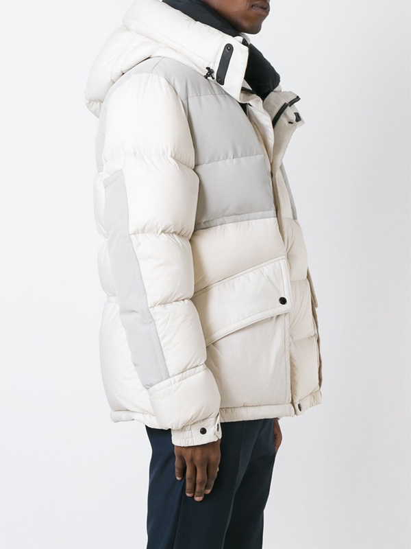 モンクレール ダウン メンズ スーパーコピーMONCLER メンズ カラーブロック ダウンコート