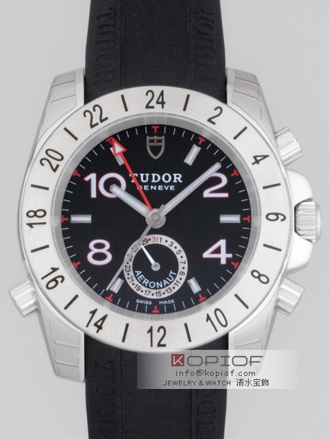 チュードル スーパーコピーTUDOR アエロノート ブラックラバー 20200 ブラックアラビア