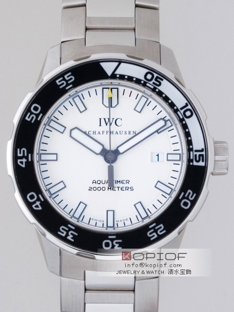 IWC アクアタイマー スーパーコピーIW356805 オートマッチック2000 ホワイト