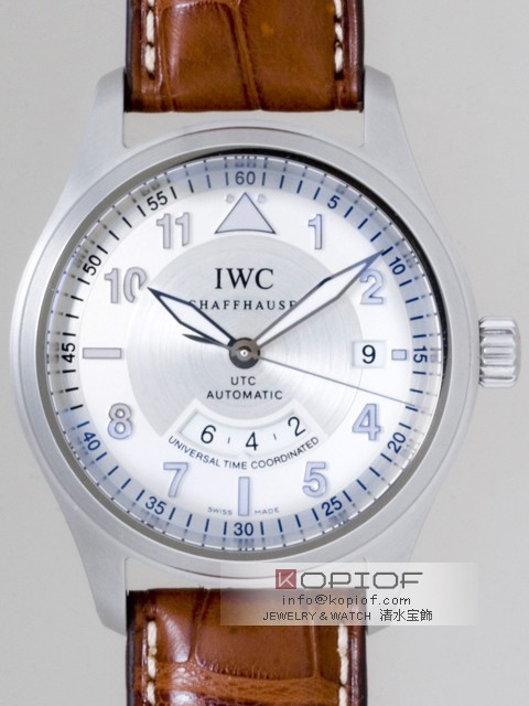 IWC スピットファイヤー スーパーコピーIW325110 フリーガーUTC シルバー