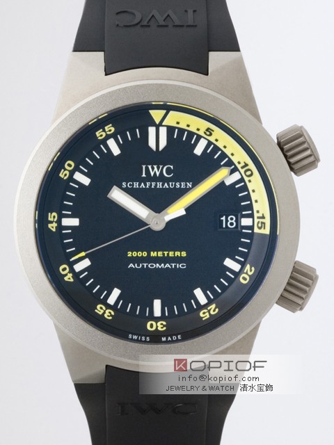 IWC アクアタイマー スーパーコピーIW353804 ラバー ブラック