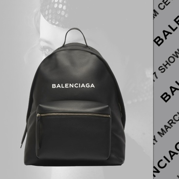 バレンシアガBALENCIAGA リュック バレンシアガ18新作エブリデイバックパック☆ブラック人気 スーパーコピー