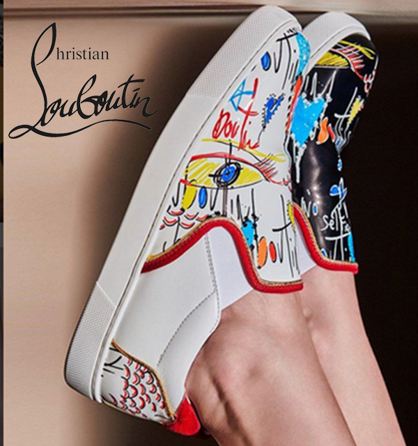 Christian Louboutin セーラーボート フラット スリッポン 1180250WH43ルブタン スニーカー コピー