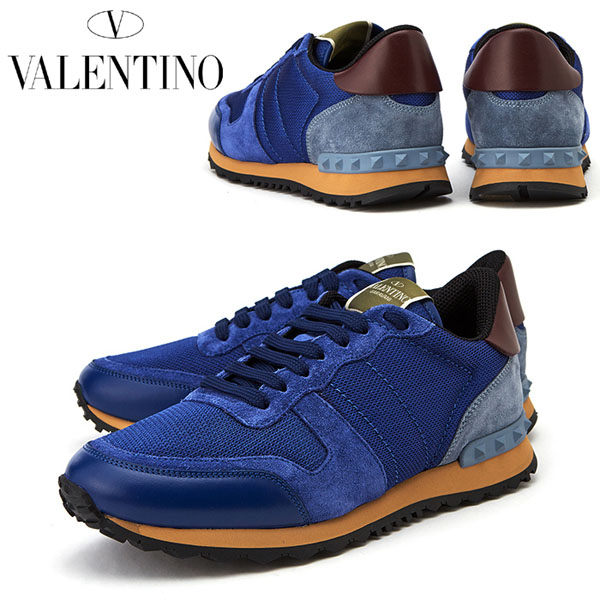 VALENTINO ロックランナーメンズスニーカー NY2S0723TCV 09I ヴァレンティノ スニーカー コピー