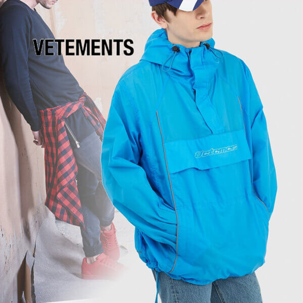 VETEMENTS(ヴェトモン) 18SS 軽量シェルジャケット