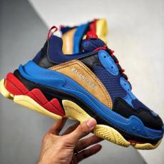 バレンシアガ トリプルs コピー Balenciaga Triple S コピー ブルー オレンジ 533881W09OB