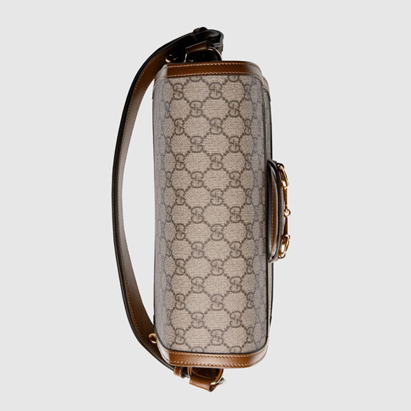 【20SS新作】GUCCI 1955 グッチ偽物 ホースビット ショルダー バッグ 60220492TCG