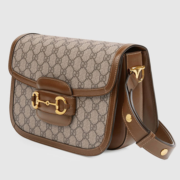 【20SS新作】GUCCI 1955 グッチ偽物 ホースビット ショルダー バッグ 60220492TCG