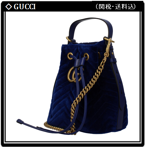 2020日本未発売新作 グッチ偽物【GUCCI】GGマーモント 2WAY バケットバッグ