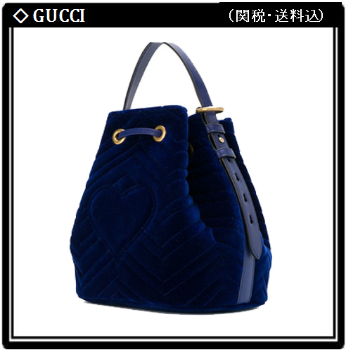 2020日本未発売新作 グッチ偽物【GUCCI】GGマーモント 2WAY バケットバッグ