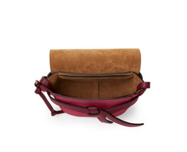 2020日本未発売新作 LOEWE ロエベ偽物 ゲートミニバッグ入荷Loewe Gate Mini Bag Raspberry/Wine 321.12.U62