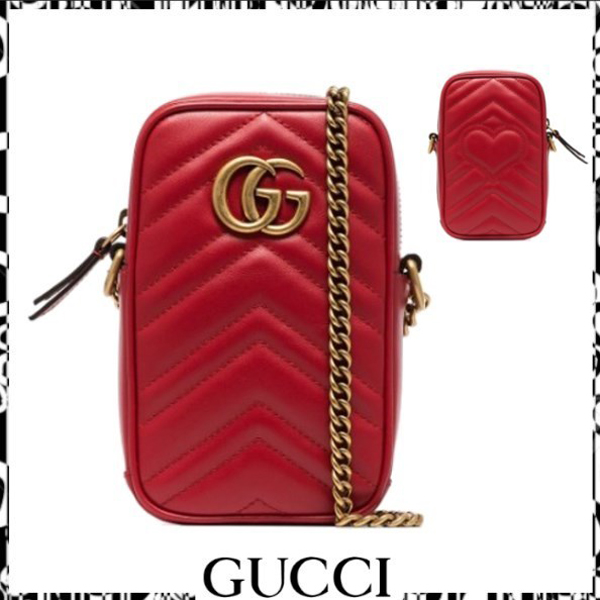 ★2020年春夏新作 グッチコピー 日本未入荷★【GUCCI】GGマーモント ミニバッグ