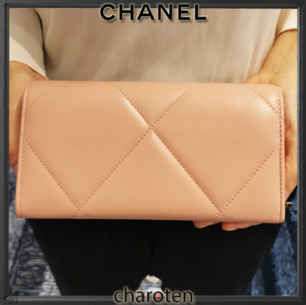 CHANEL19♡スーパーコピー 最新/限定♪フラップ長財布51203282