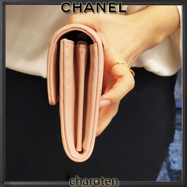 CHANEL19♡スーパーコピー 最新/限定♪フラップ長財布51203282