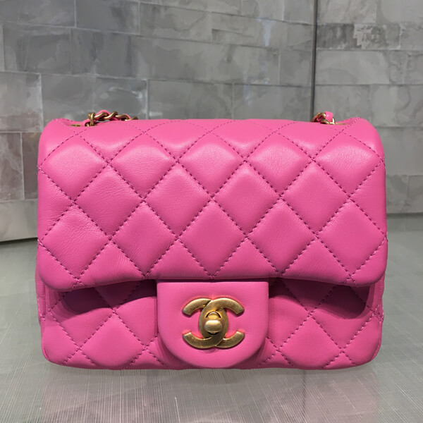 ★2020 ACT2. CHANELコピー★CRUSH MINI FLAP BAG in pink (52174048)