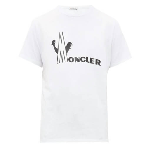 モンクレール tシャツ コピー 2020SSMONCLER マーリアロゴプリントコットン