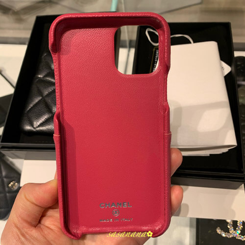 2020SSCHANEL シャネルIPHONE 11 PRO レプリカCASE シャネル iPhoneケース (52109327) AP1276 B00227 N6511