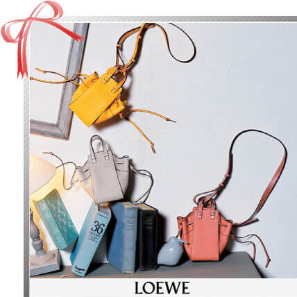 春夏新作!☆雑誌掲載 ロエベスーパーコピー LOEWE ミニハンモックDWバッグ