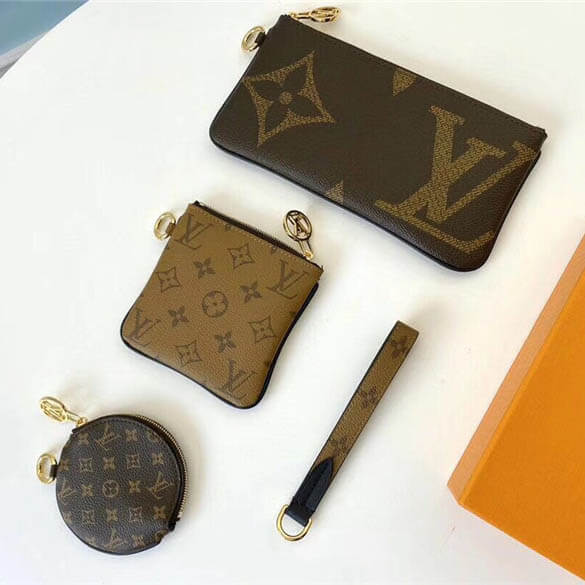 ルイヴィトン偽物☆トリオ ポーチ M68756  Vuitton  2020最新作を誰よりも早く