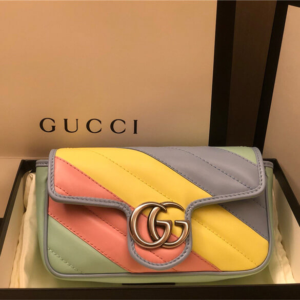 グッチ gucci ショルダーバッグ 偽物 GGマーモントスモール