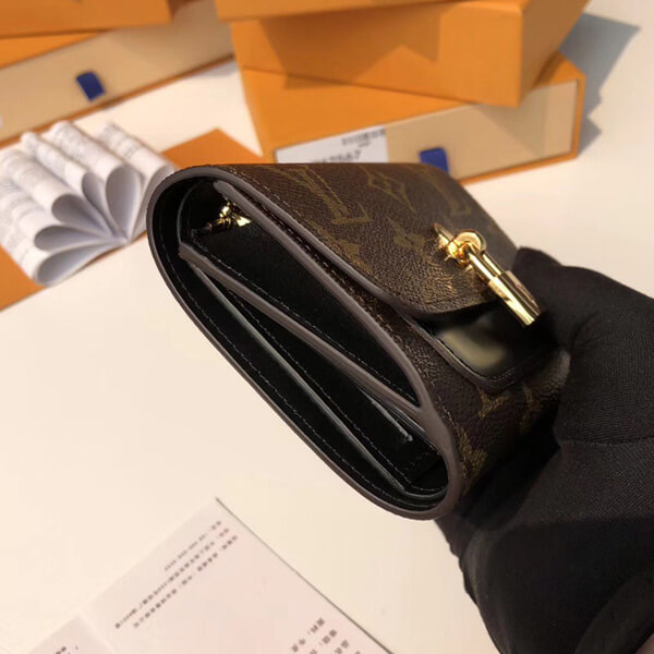 LOUIS VUITTON ルイヴィトン ミニ財布 コピー モノグラムフラワー＆バッドロック フラップ  M62578