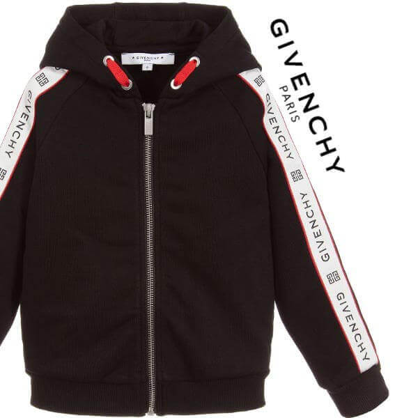 2020新作限定人気 ジバンシィ パーカー 偽物 GIVENCHY ジップアップ ロゴパーカー