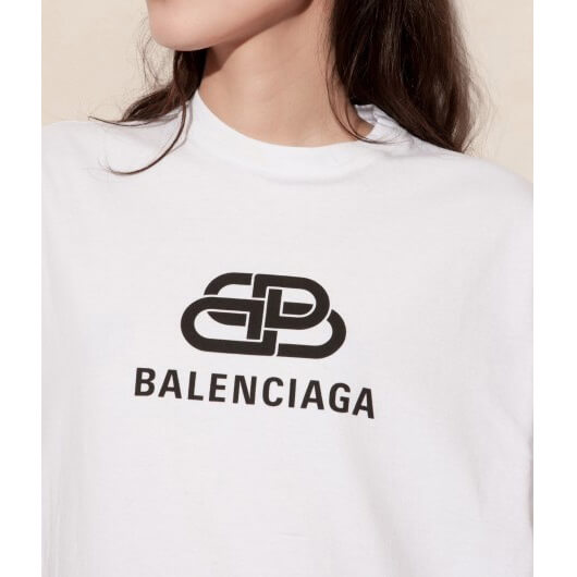 バレンシアガ tシャツ コピー BALENCIAGA New BB Mode オーバーサイズTシャツ☆