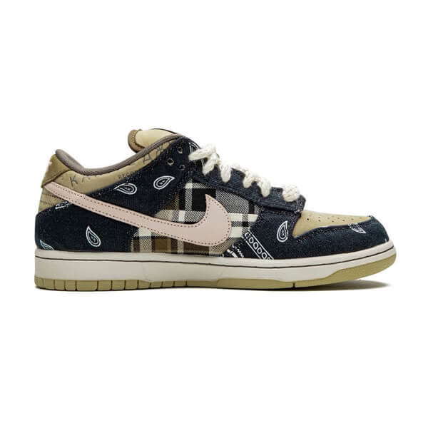 ナイキNike スーパーコピー SB Dunk Low Travis Scott (Special Box)コラボ CT5053-001