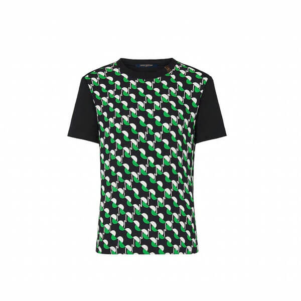 LOUIS VUITTON ルイヴィトン Tシャツ 偽物 バイマテリアル Tシャツ 1A7UEA