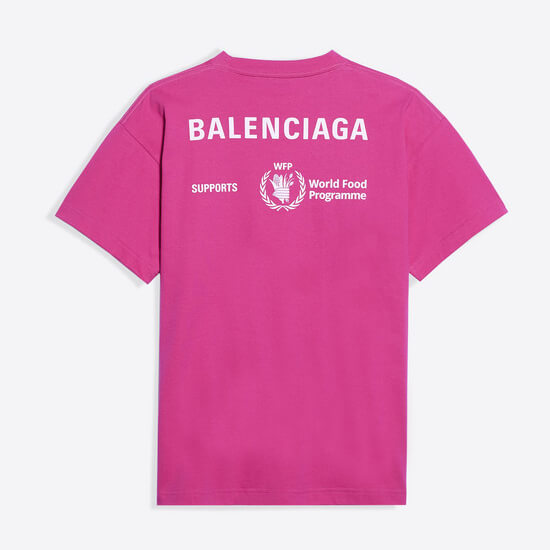 バレンシアガ tシャツ 偽物 BALENCIAGA 新作★WFPミディアムTシャツ 素材構成:綿100％