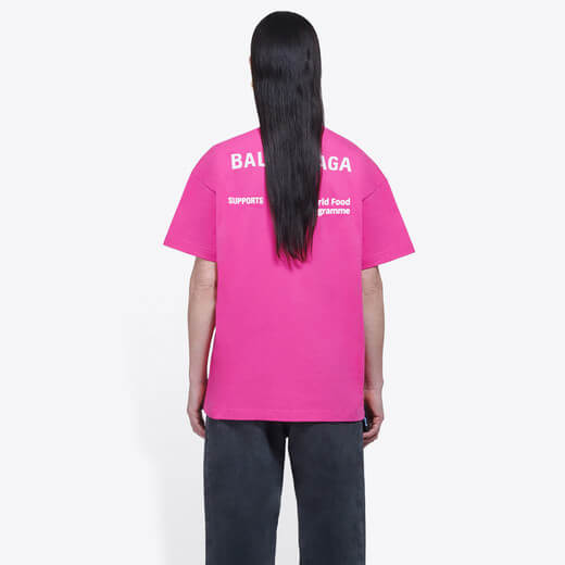 バレンシアガ tシャツ 偽物 BALENCIAGA 新作★WFPミディアムTシャツ 素材構成:綿100％